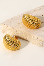 Load image into Gallery viewer, Shell Shore Spiral Stud Earrings
