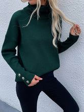 Load image into Gallery viewer, Long Sleeve Mock Neck Sweater
