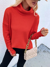 Load image into Gallery viewer, Long Sleeve Mock Neck Sweater
