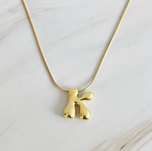 Load image into Gallery viewer, Balloon Letter Initial Necklace - Fashion Forward Design
