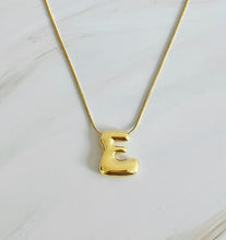 Load image into Gallery viewer, Balloon Letter Initial Necklace - Fashion Forward Design
