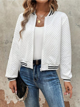 Load image into Gallery viewer, Zip Up Long Sleeve Jacket
