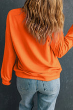 Load image into Gallery viewer, GAME DAY Round Neck Long Sleeve Sweatshirt
