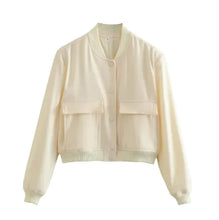 Load image into Gallery viewer, Loose Casual Bomber Jacket for Women
