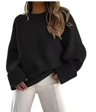 Load image into Gallery viewer, Women’s Fashion Plush Sweater Top
