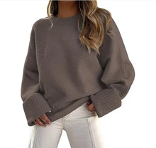 Load image into Gallery viewer, Women’s Fashion Plush Sweater Top
