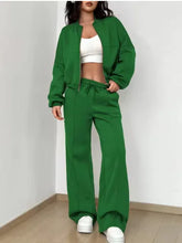 Load image into Gallery viewer, Zipper Slim Fit Women&#39;s Pants Suit
