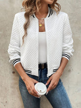 Load image into Gallery viewer, Zip Up Long Sleeve Jacket
