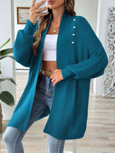 Load image into Gallery viewer, Open Front Long Sleeve Cardigan
