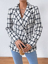 Load image into Gallery viewer, Lapel Collar Long Sleeve Blazer with Pockets
