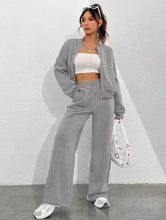 Load image into Gallery viewer, Zipper Slim Fit Women&#39;s Pants Suit
