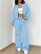 Load image into Gallery viewer, Zipper Slim Fit Women&#39;s Pants Suit
